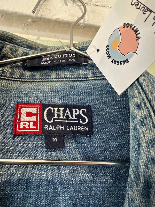 Ralph Lauren Chaps Denim Shirt - Medium