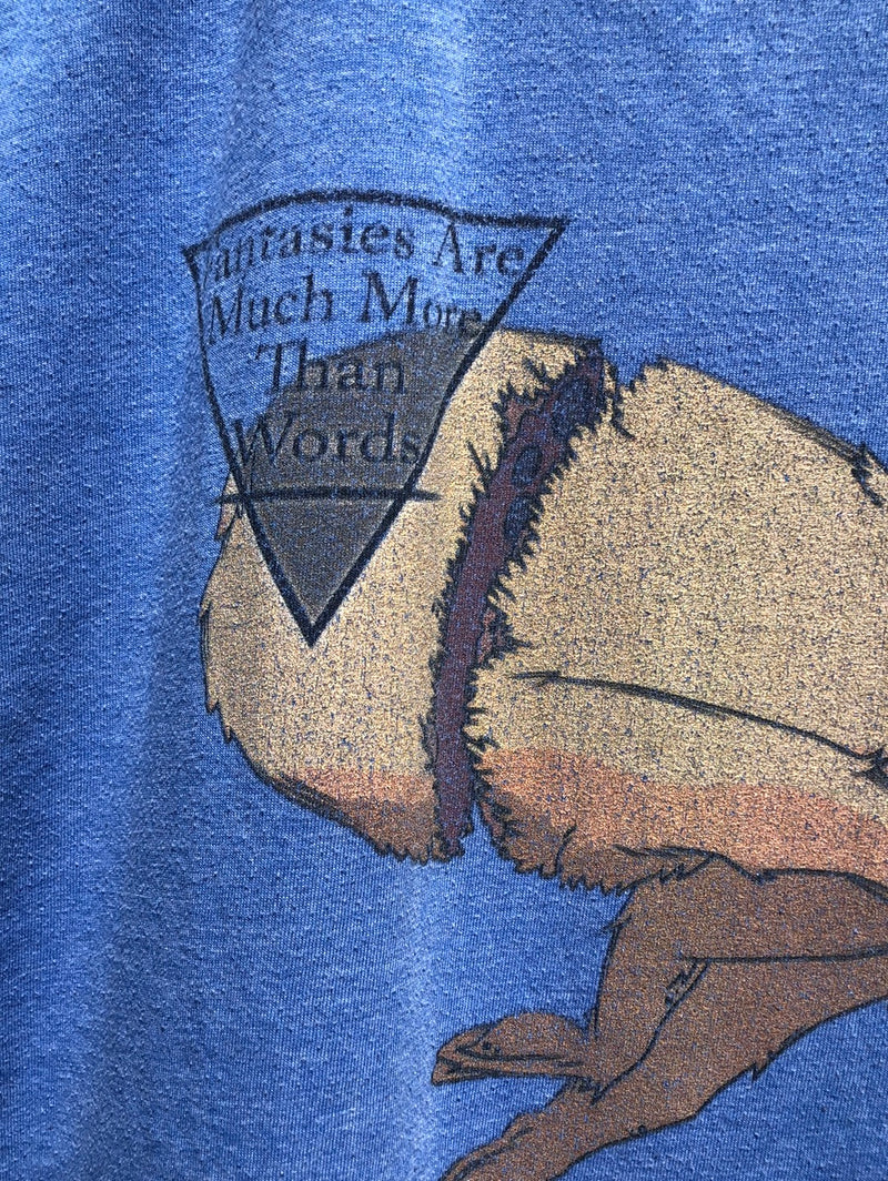 Jackalope T-shirt “Fantasies are Much More than Words”