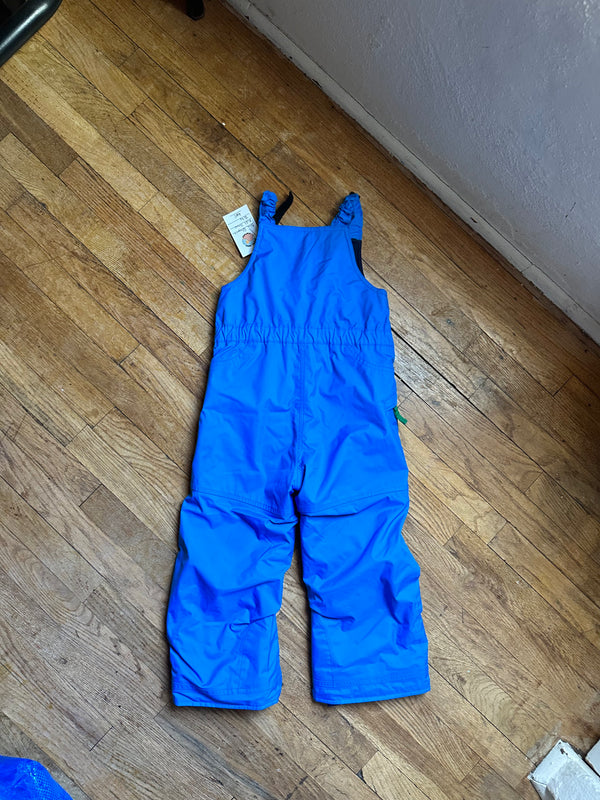 Blue Patagonia Kid's Snow Bibs