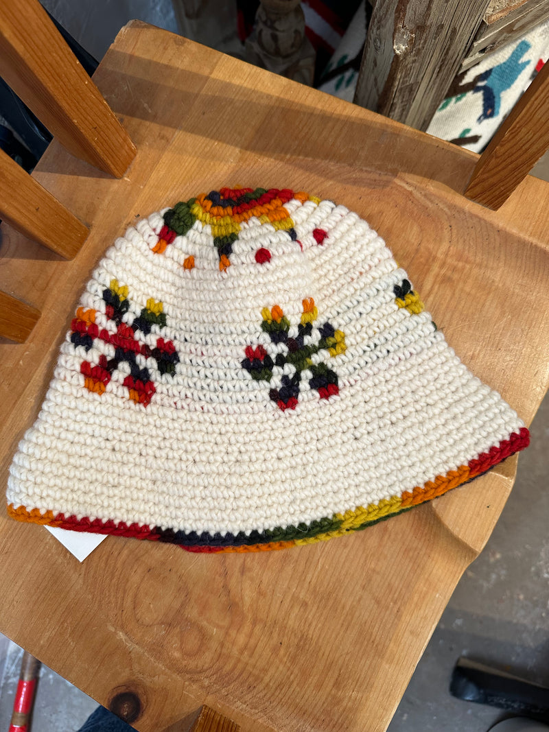 Crochet Wool Fisherman's Bucket Hat