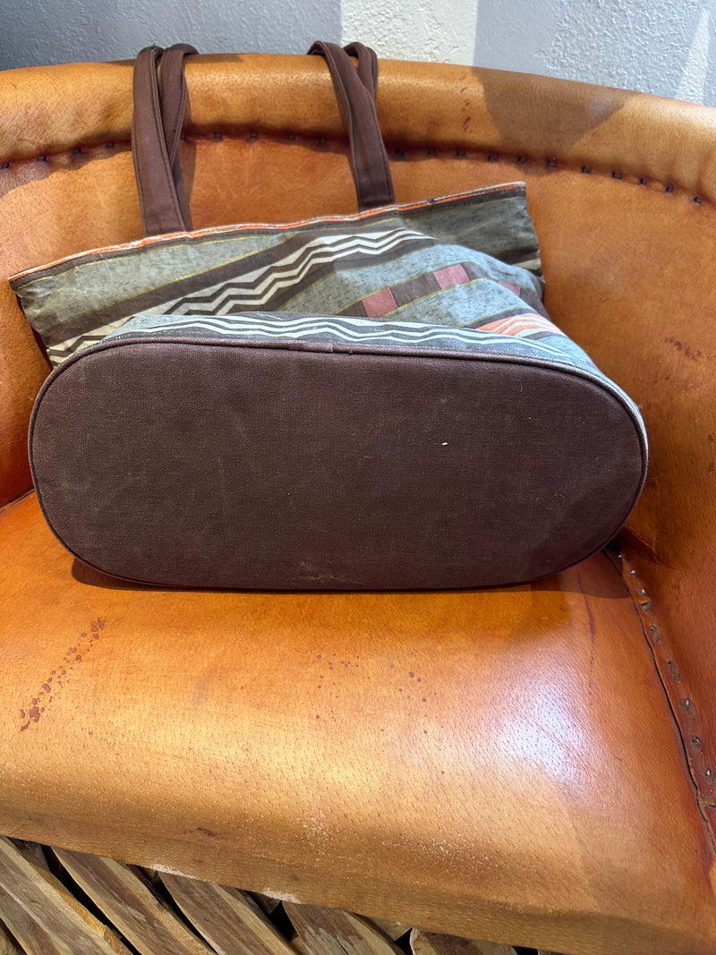 Large Laurel Burch Cotton Horse Tote