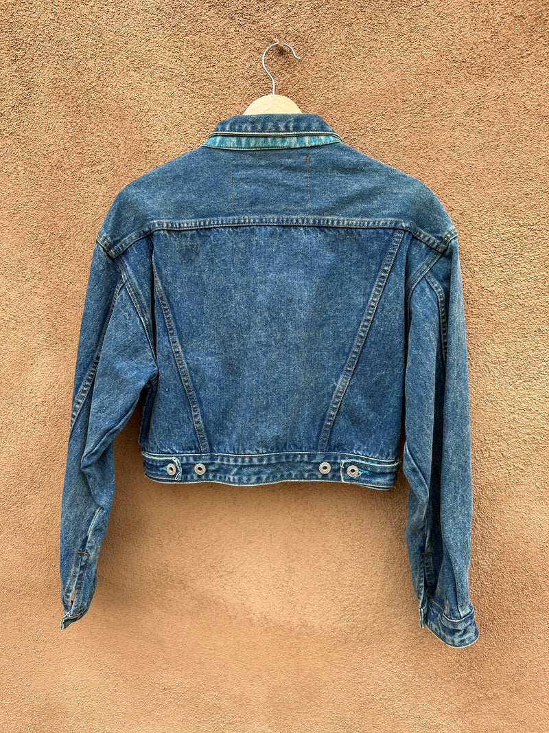1980's No Exit Jordache Jean Jacket