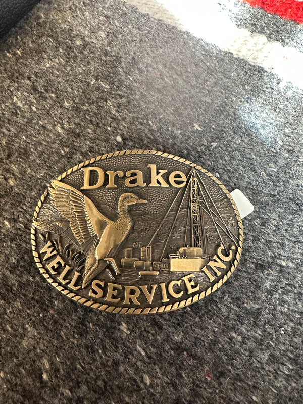 Drake Well Service Buckle