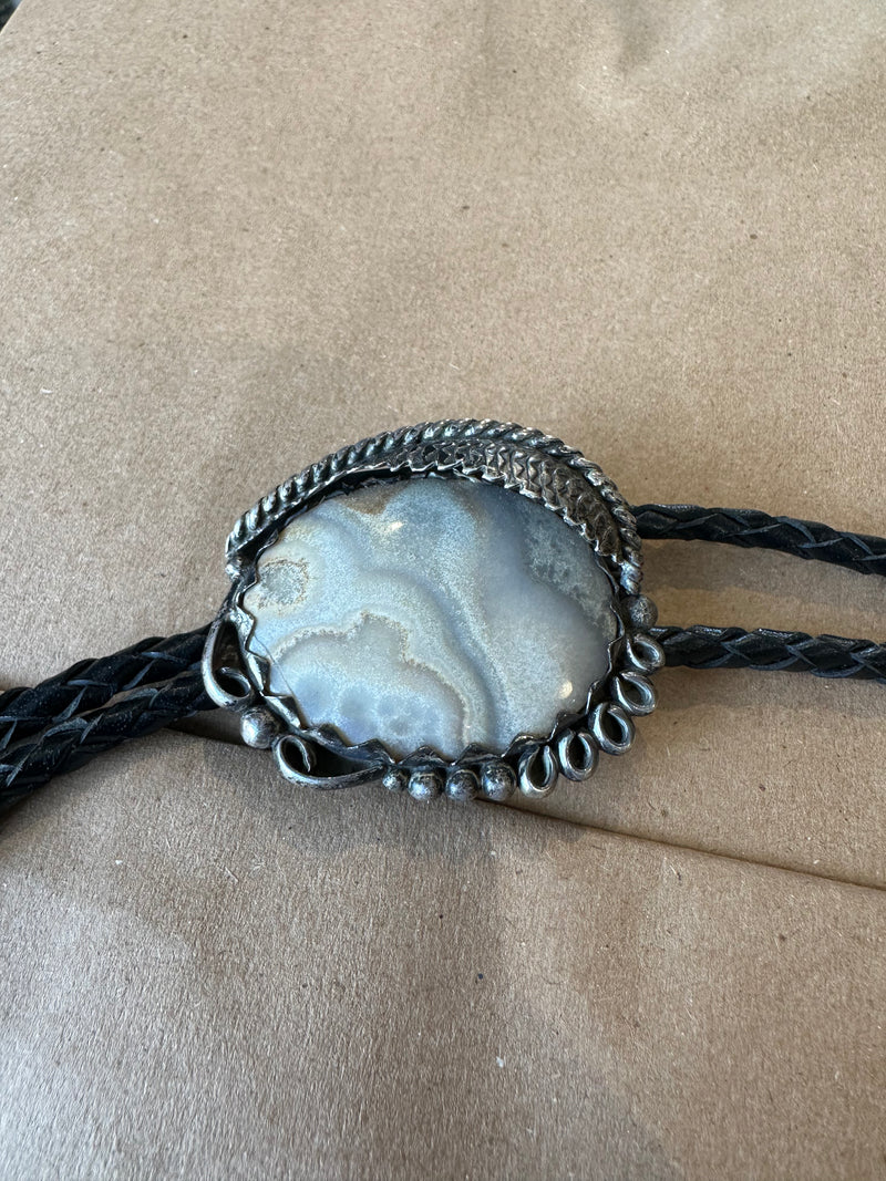 J.Poncho Agate Bolo Tie