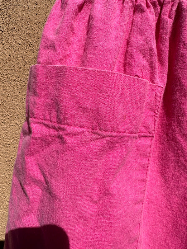 1980's Pink Midi Skirt