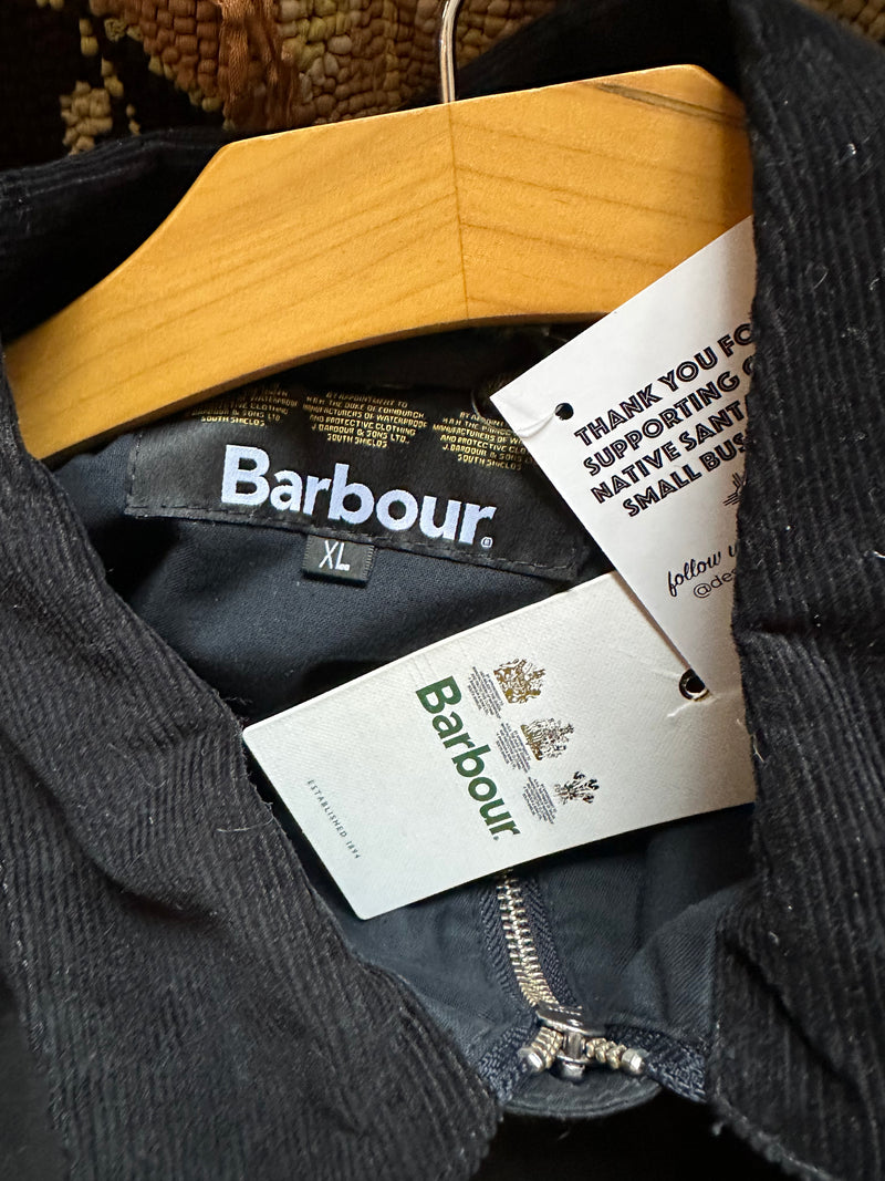 Barbour Black Waxed Canvas Jacket