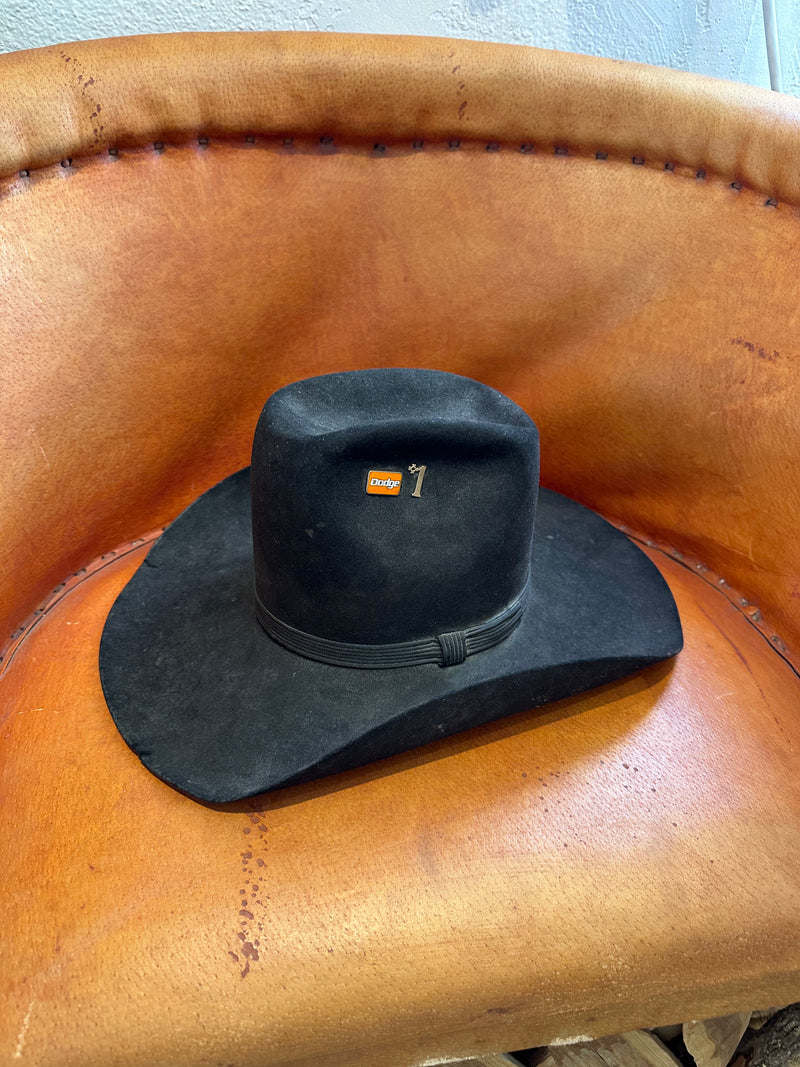 Dusty Ol' Resistol with 80's Hat Pins 6 1/2