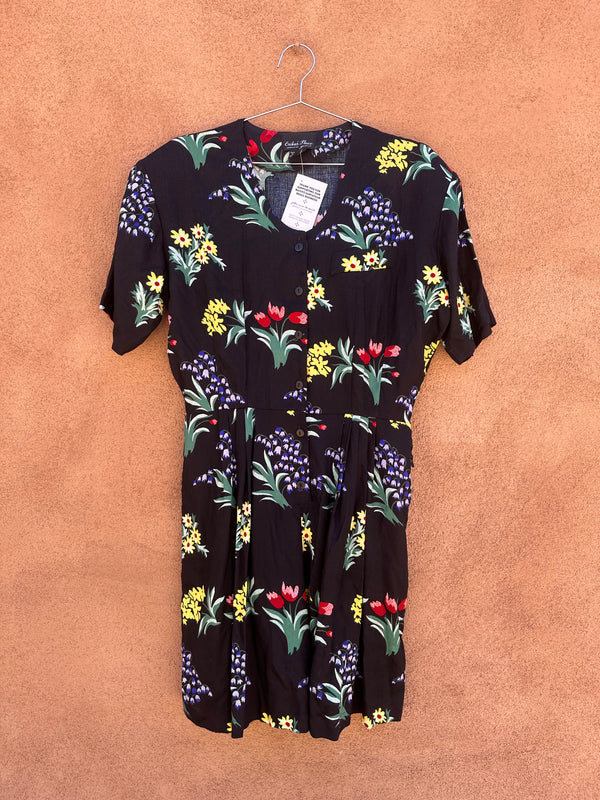 Floral Rayon Romper - Erika's Place