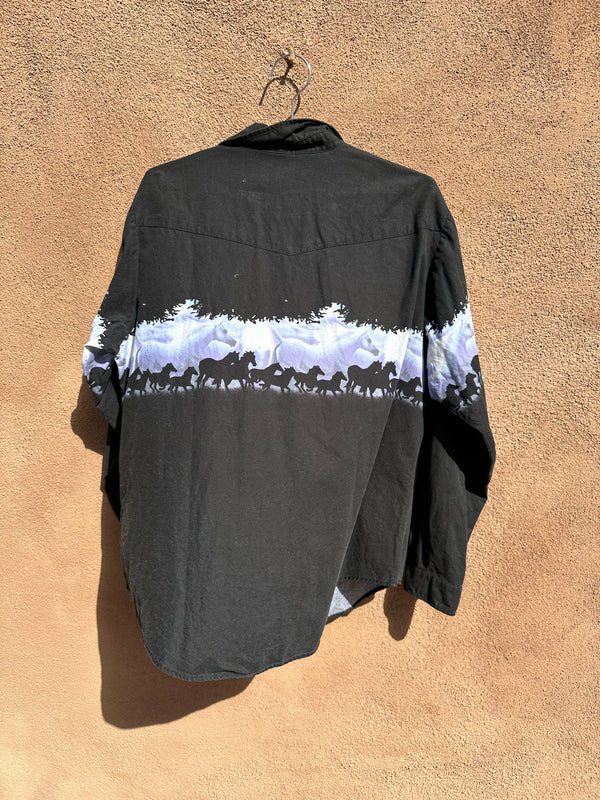Roper Horse Print Shirt