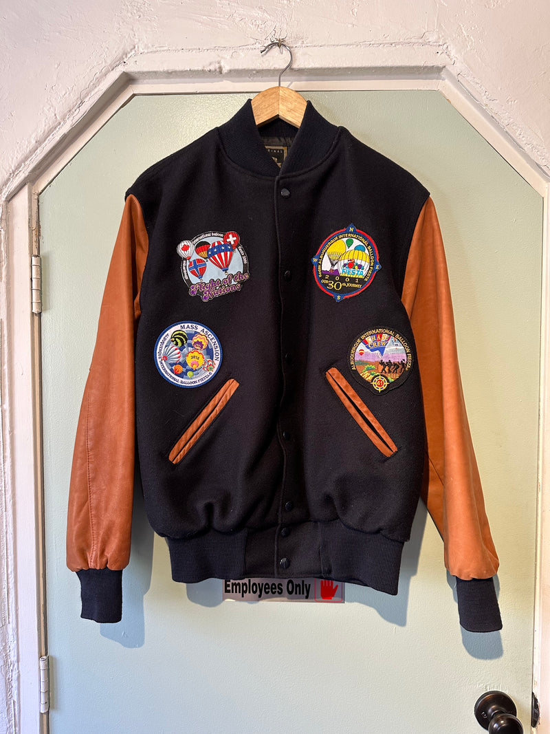 Wool and Leather Balloon Fiesta Jacket - Small