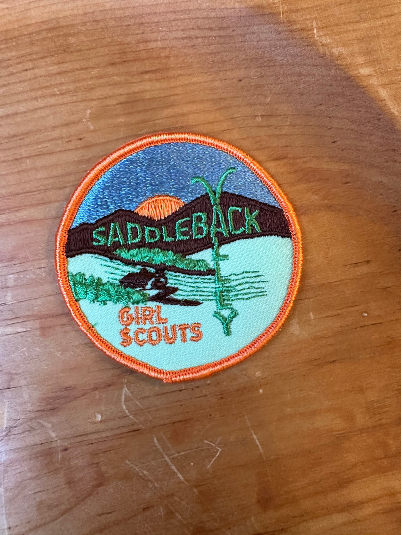 Saddleback Girl Scouts Patch