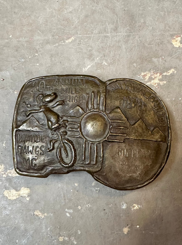 Prairie Dog MC 1979 National Enduro Belt Buckle