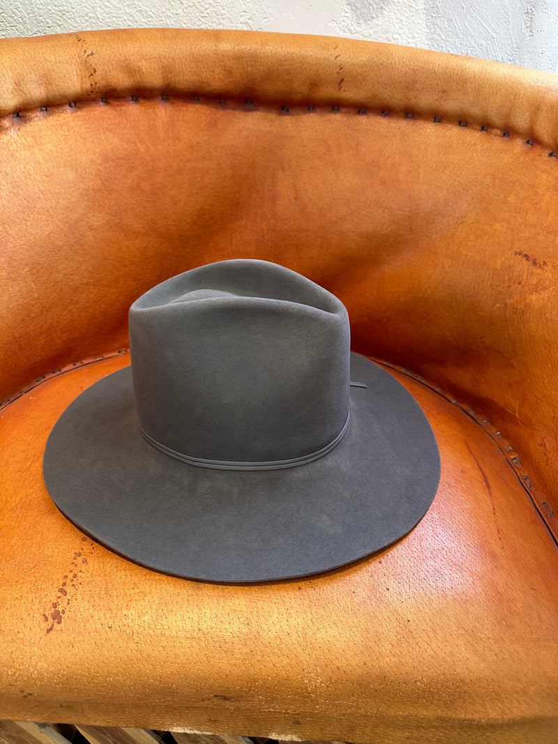 Gray Resistol Tycoon Western Hat 6 7/8