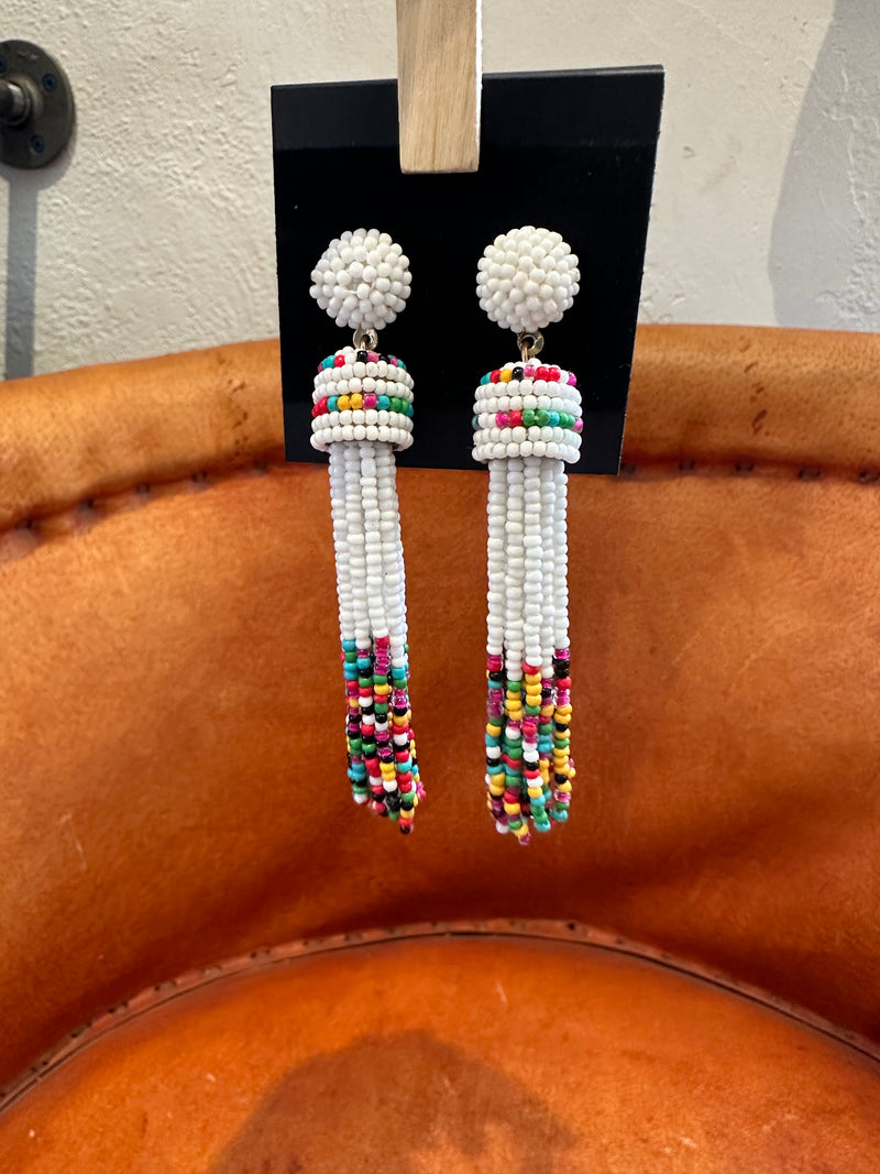 Beaded Navajo Earrings