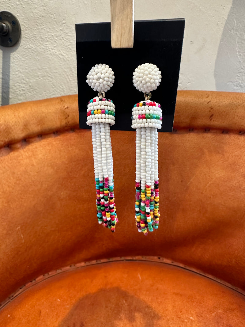 Beaded Navajo Earrings