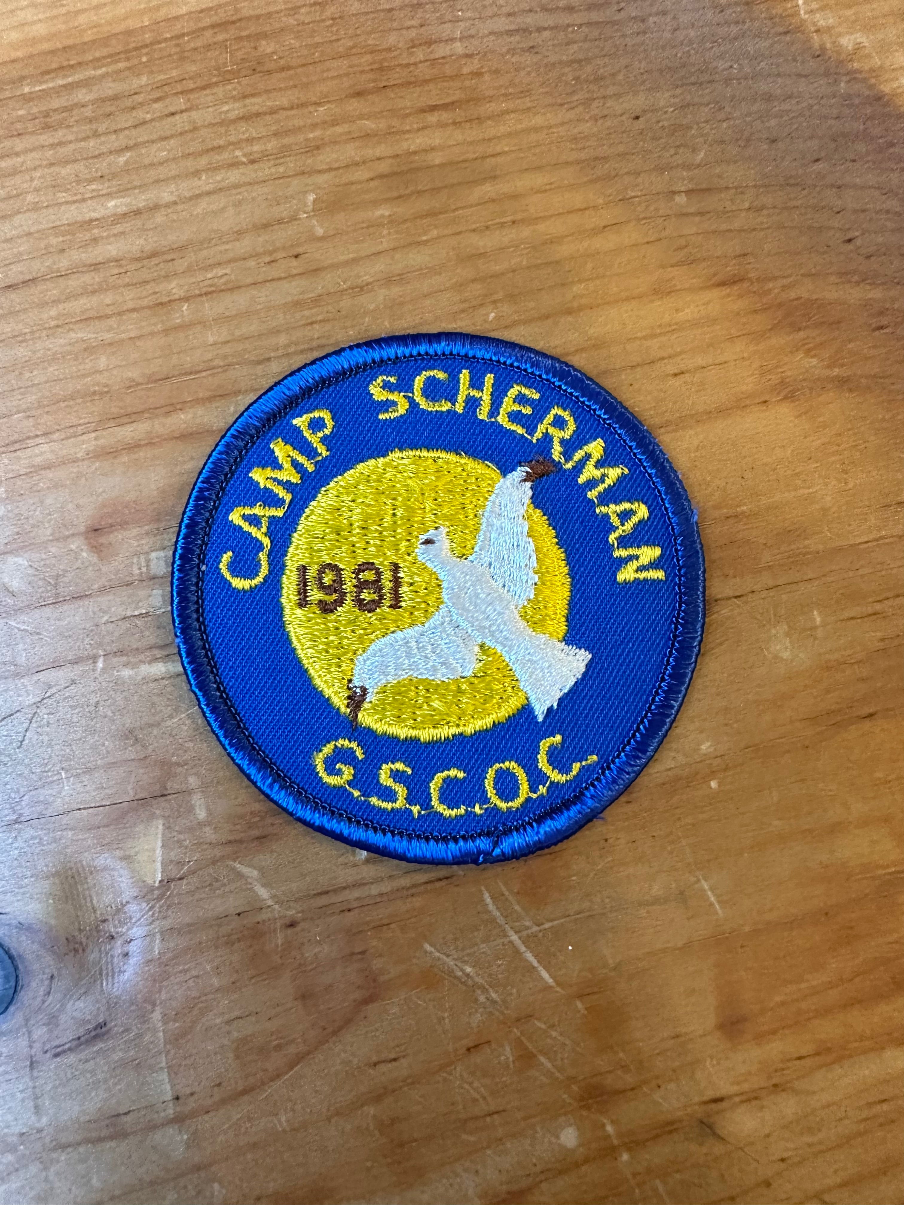 Vintage Camp Sherman 1981 Patch – DESERT MOSS VINTAGE