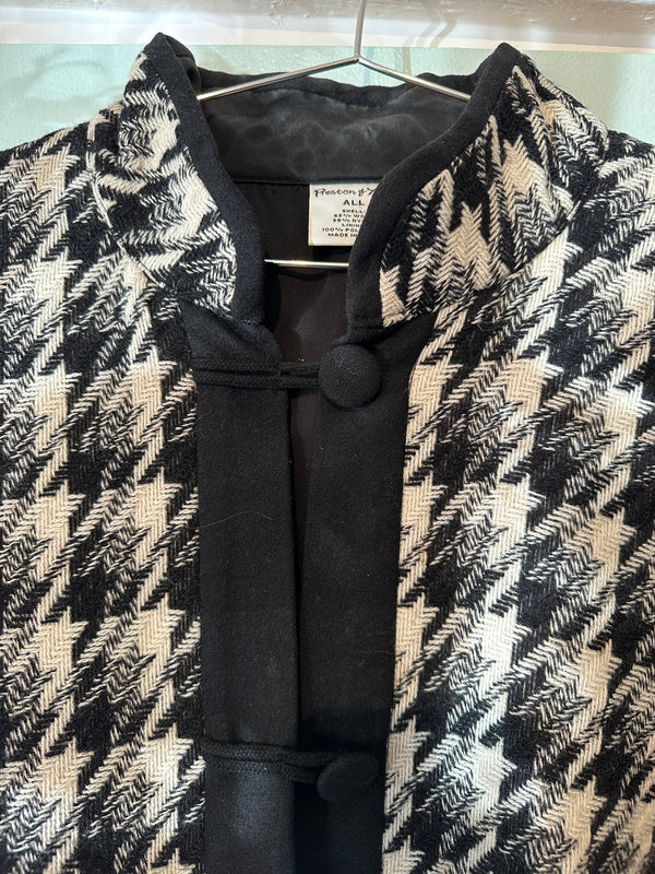 Houndstooth Cape by Preston and York