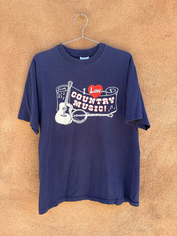 "I Love Country Music" Tee