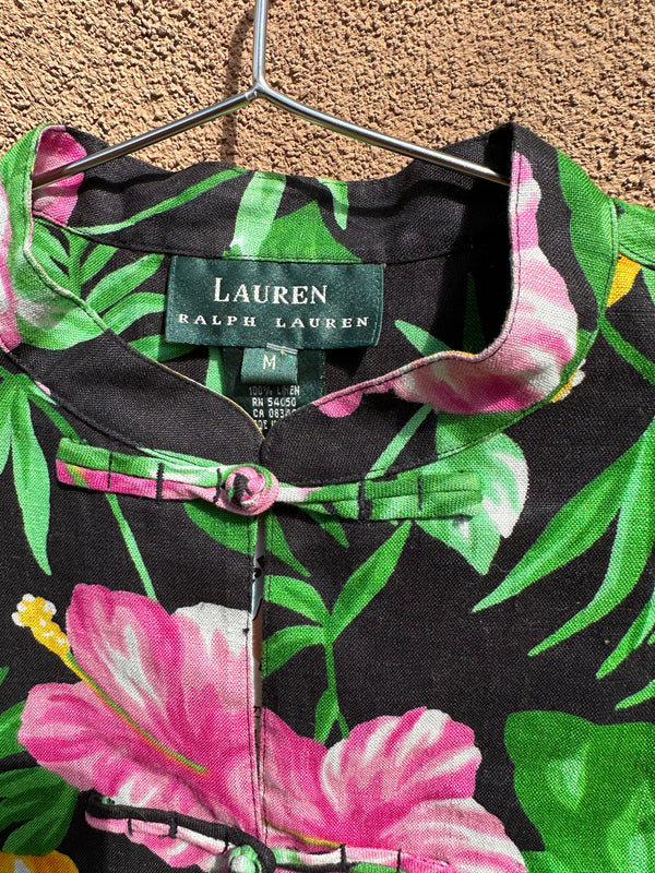Tropical Lauren Ralph Lauren Tunic