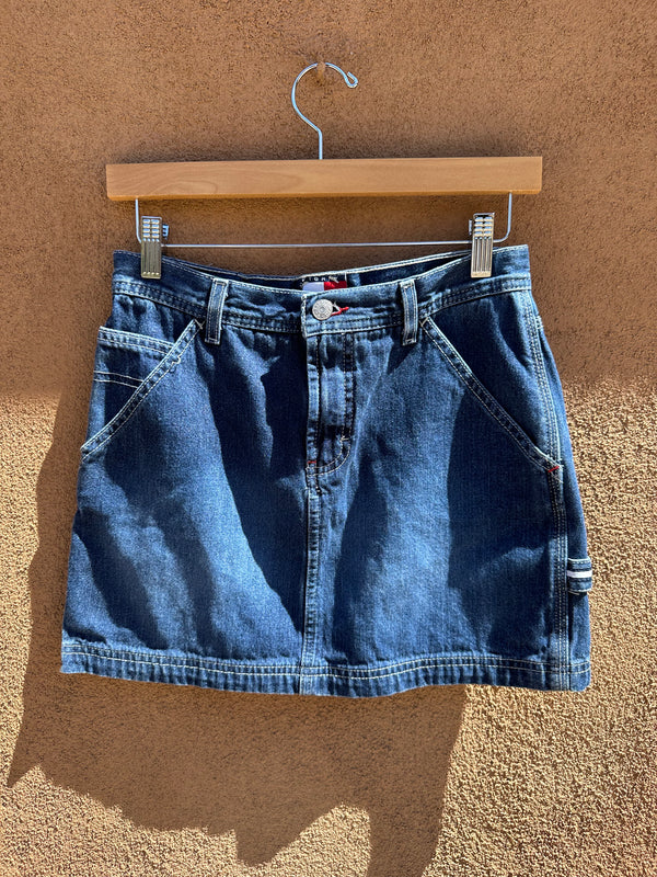 1990's/2000's Y2K Tommy Jeans Mini Denim Skirt