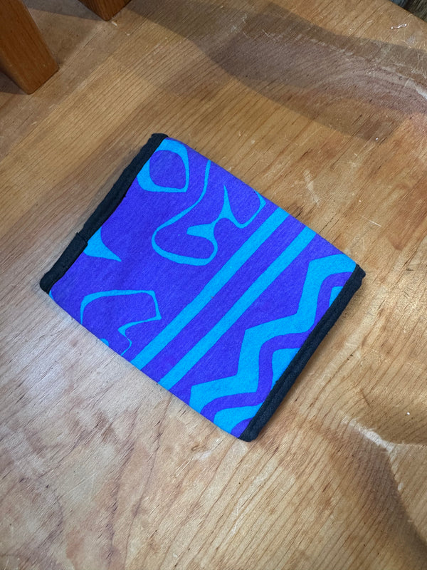 80's Cotton/Nylon Batik/Surfer Wallet