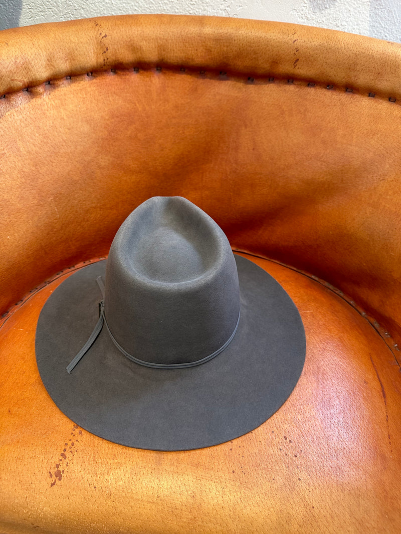 Gray Resistol Tycoon Western Hat 6 7/8
