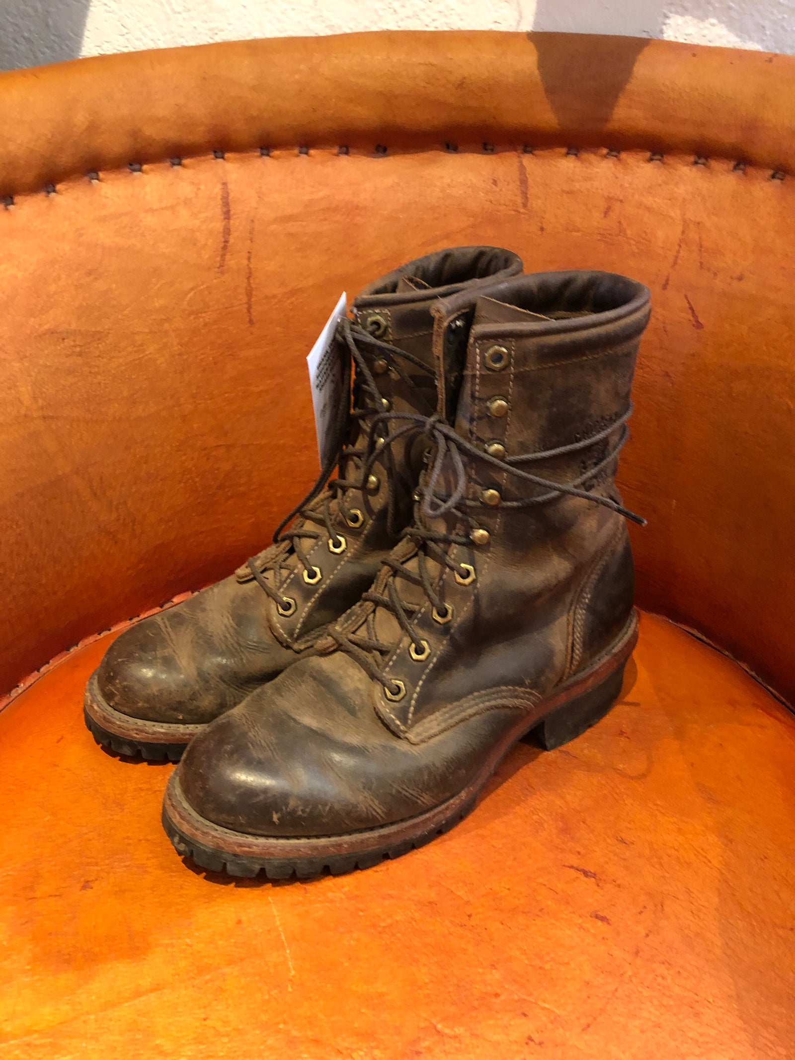 Brown Leather Original Chippewa 8