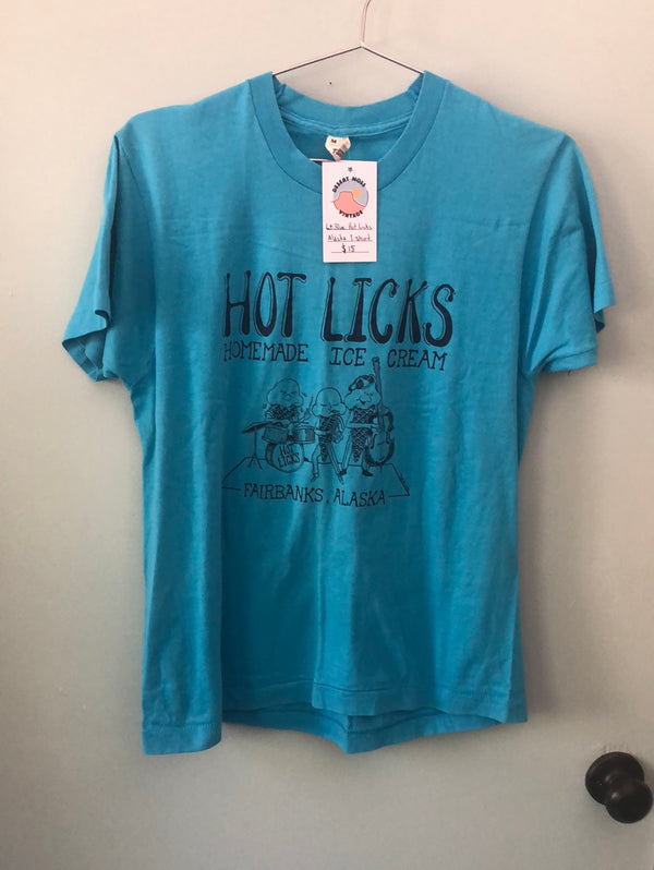 Hot Licks Homemade Ice Cream Fairbanks,Alaska T-shirt