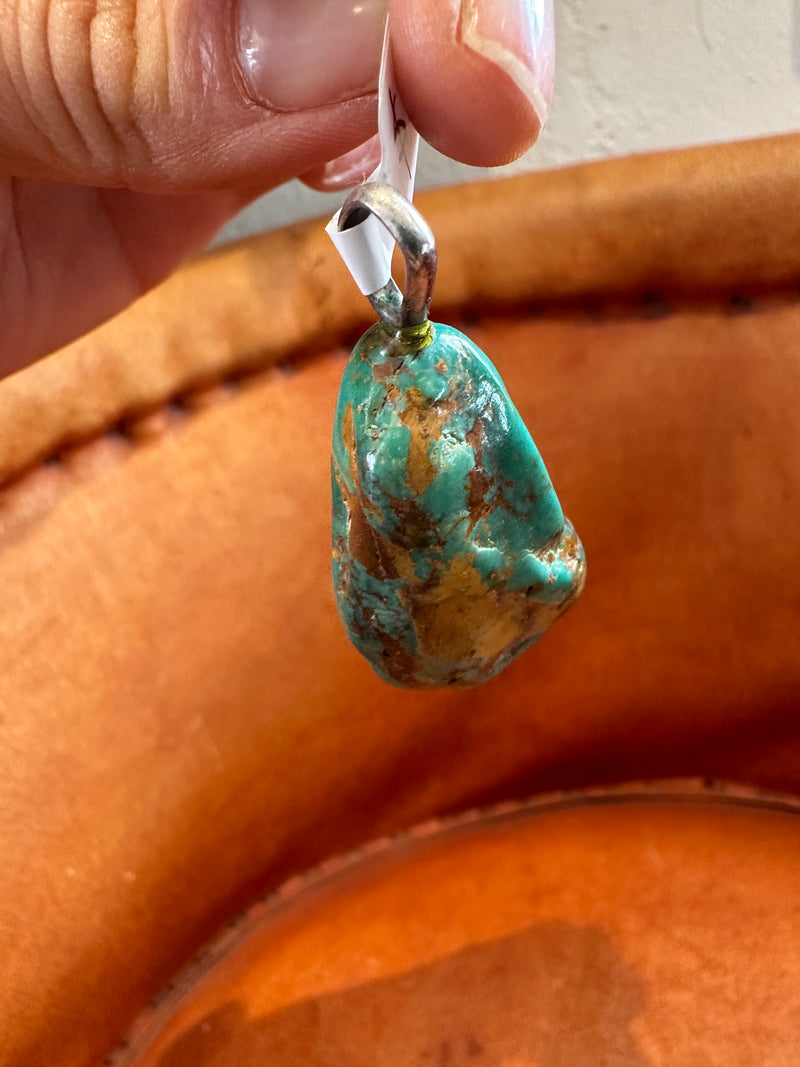 Big Turquoise Pendant