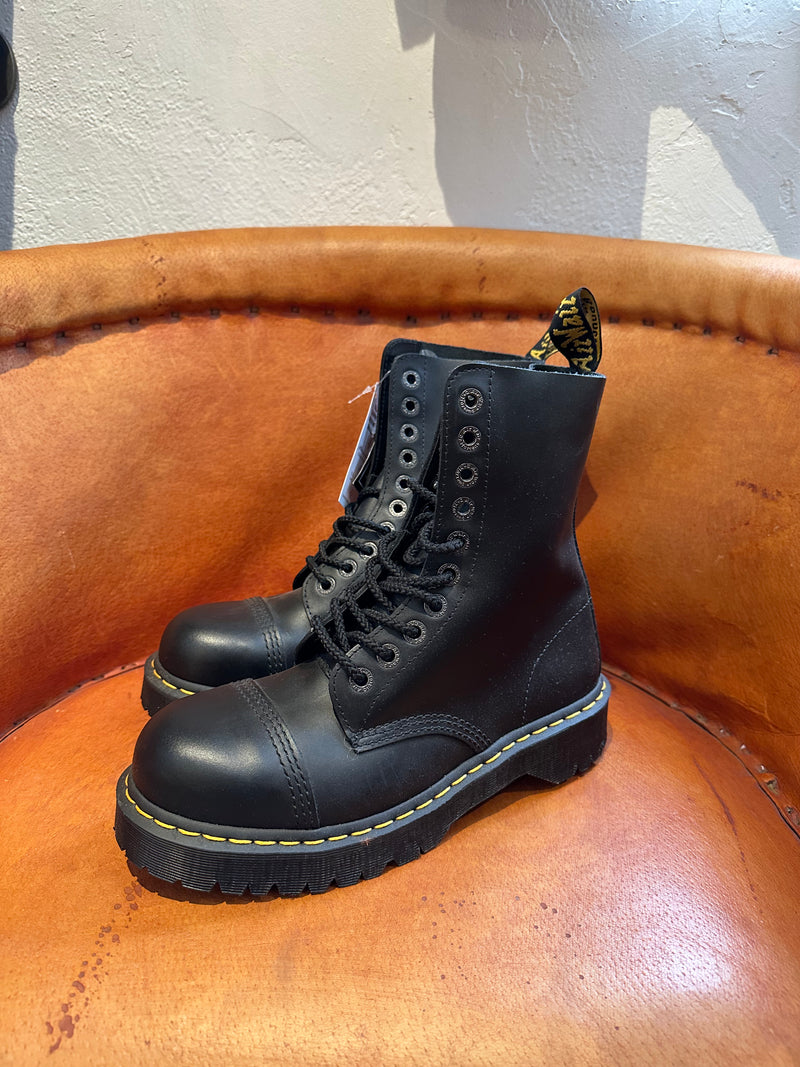 Black Steel Toe Dr. Martens 8761 AirWair Boots 7/9