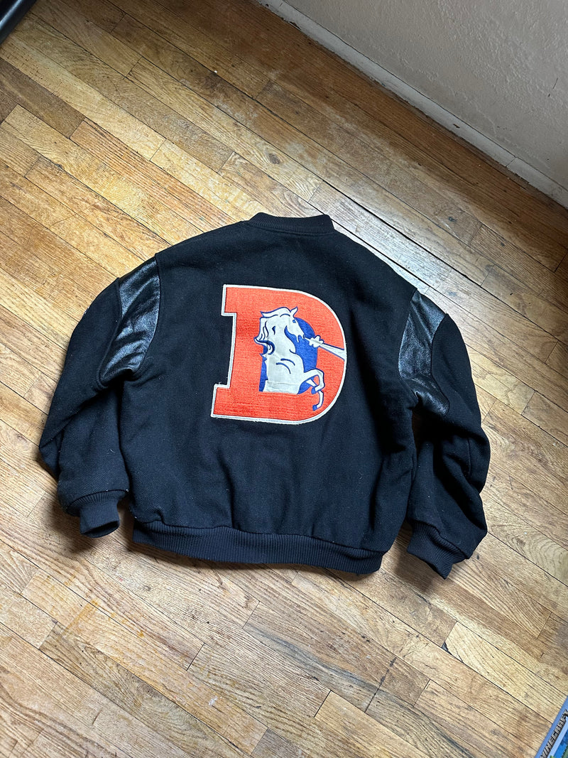 Denver Broncos Wool Letterman Jacket - Dana