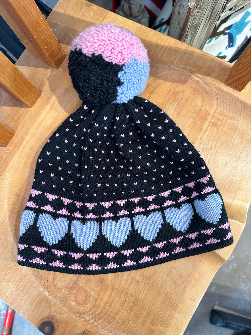 80’s Serac Ski Cap with Pom Pom