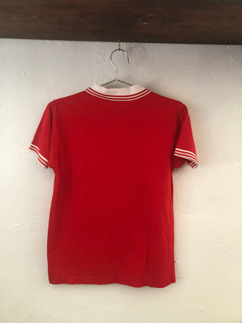 Red Ellesse Polo