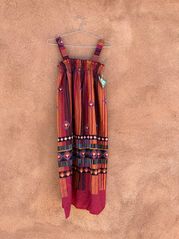 1970's Poly/Rayon Sun Dress