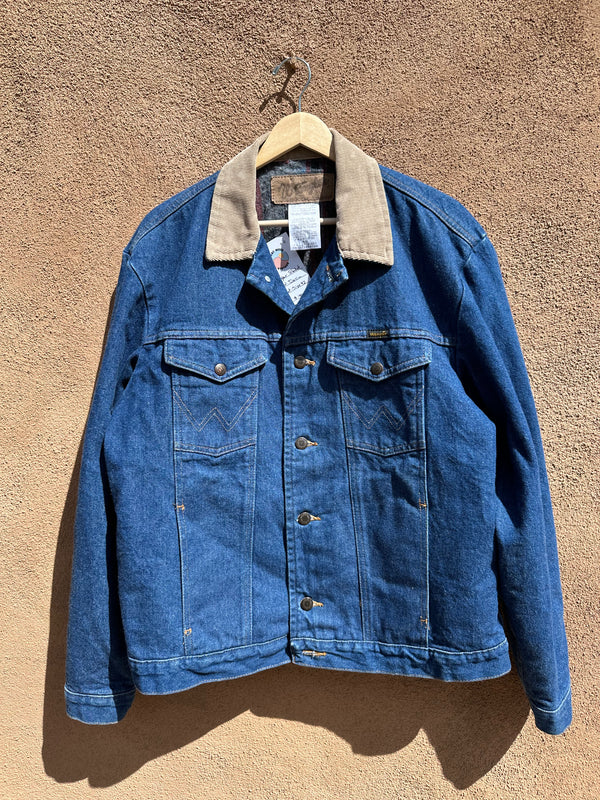 Wrangler Blanket Lined Denim Jacket - 42