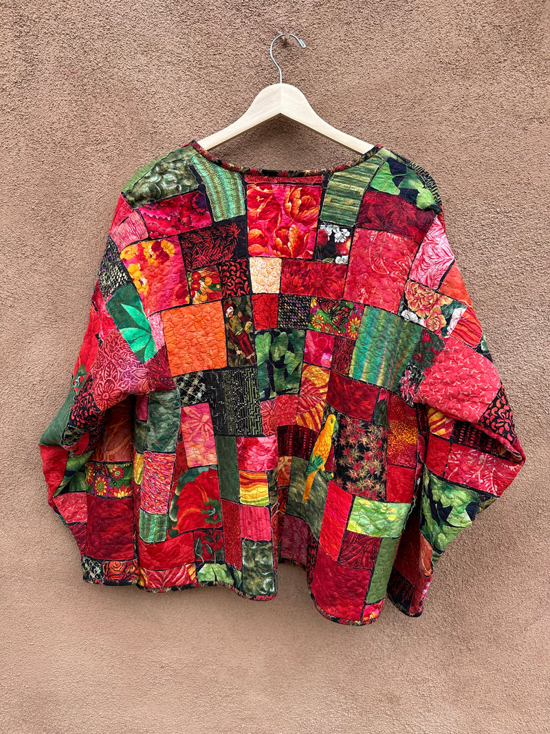 Quilted Floral Jacket