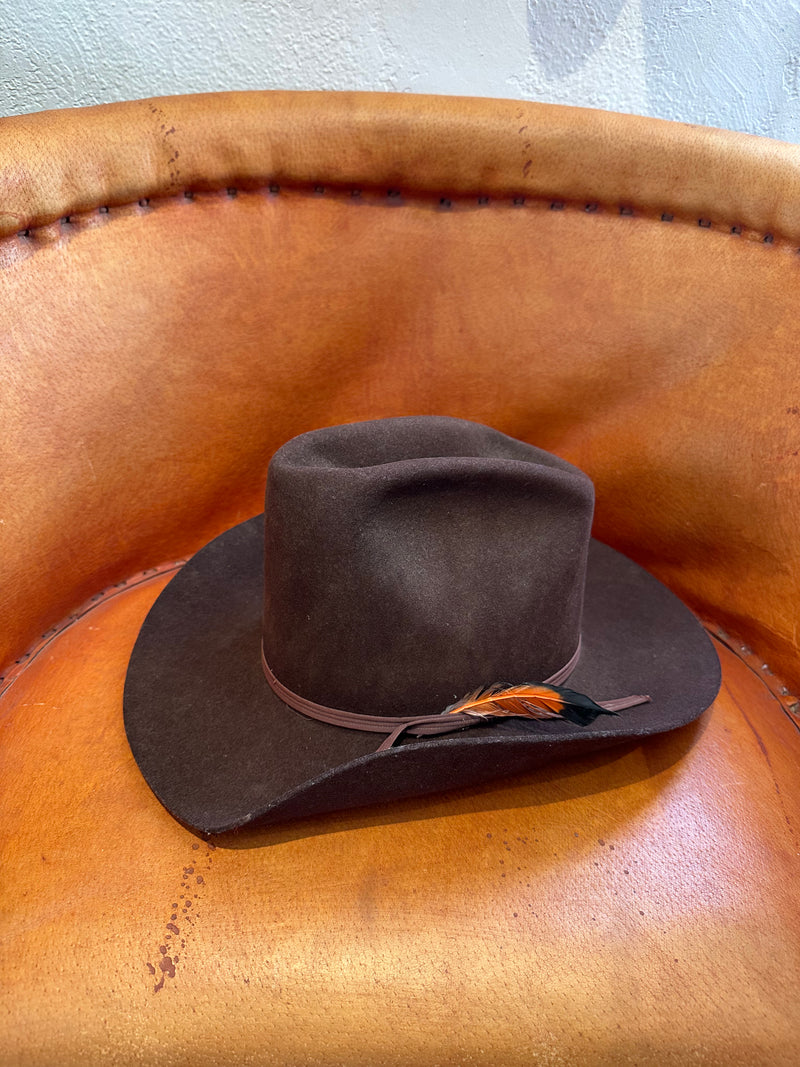 Ranch Western Wear Fur Blend Cowboy Hat - Brown