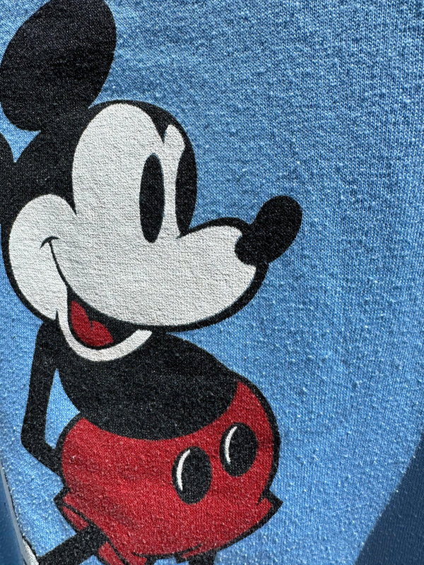Classic Mickey Mouse Baby Blue Sweatshirt