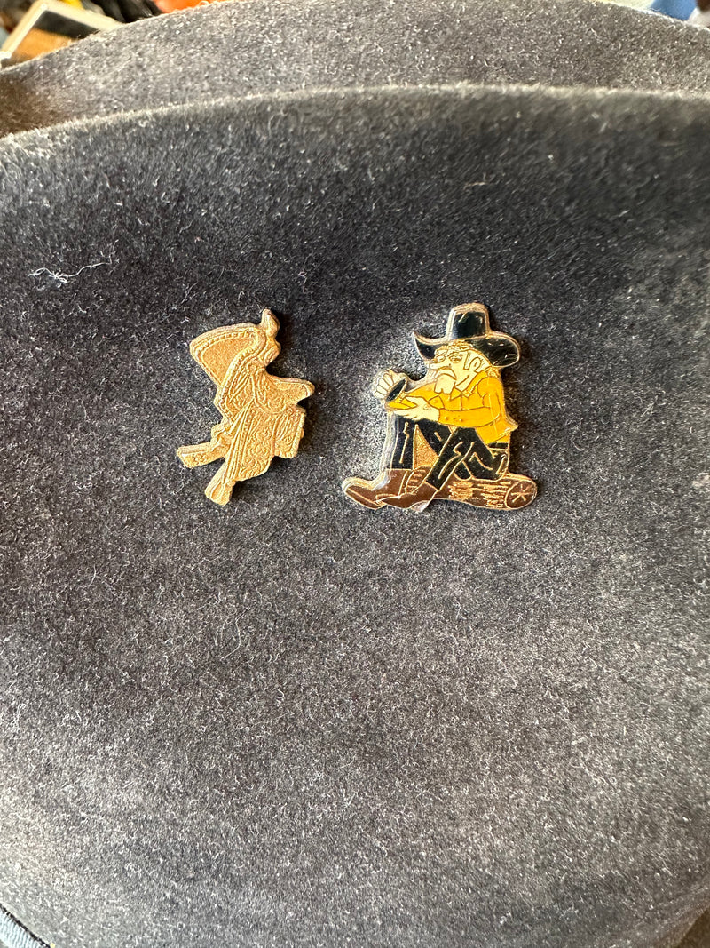 Dusty Ol' Resistol with 80's Hat Pins 6 1/2