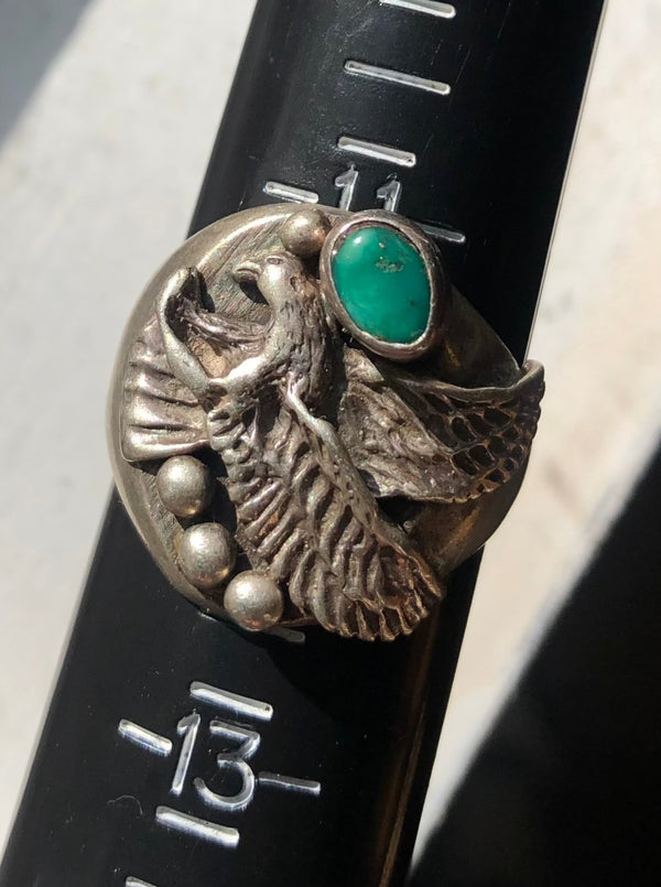 F. Ariviso Navajo Eagle Ring