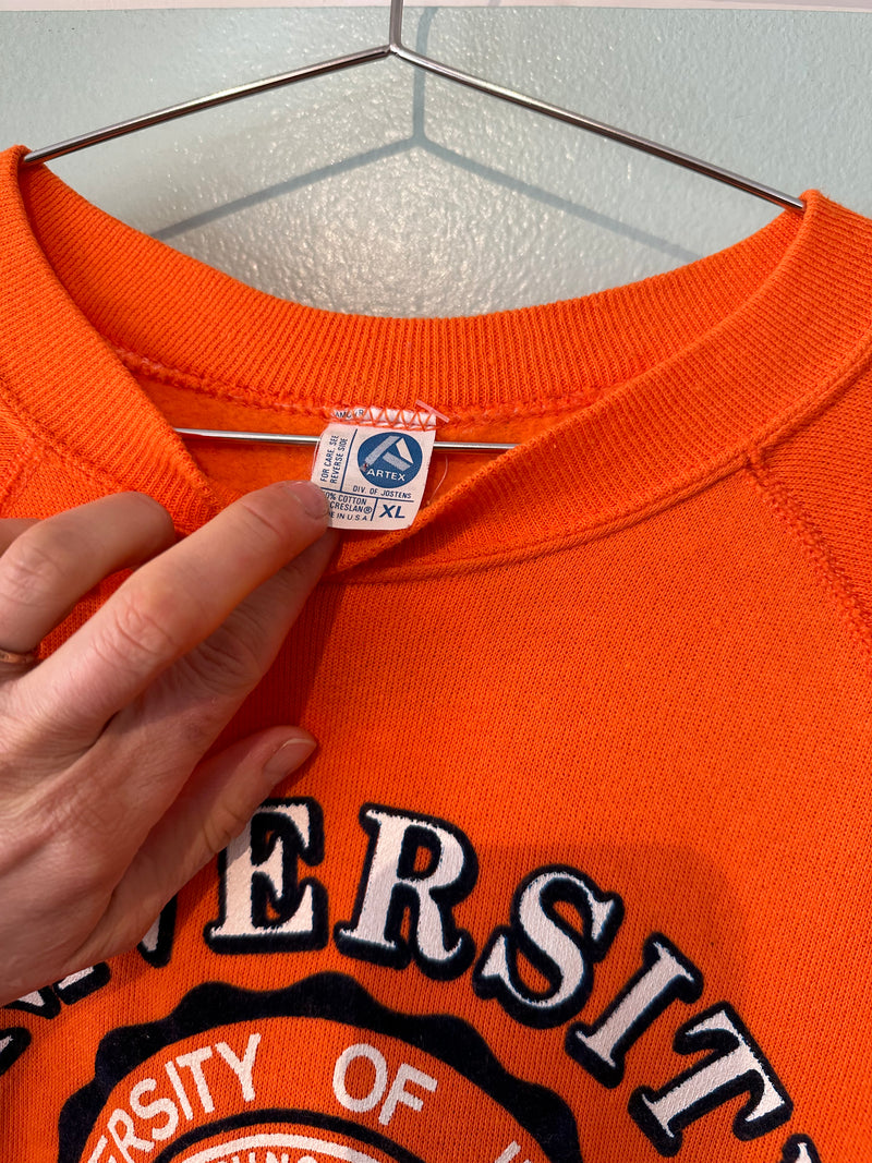 University of Illinois Sweatshirt - Orange XL