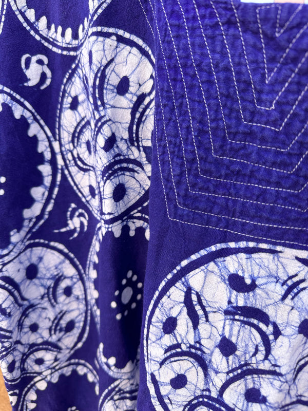 Purple Batik Tunic
