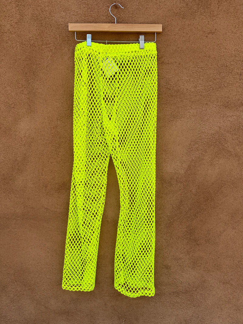 Neon Fishnet Pants