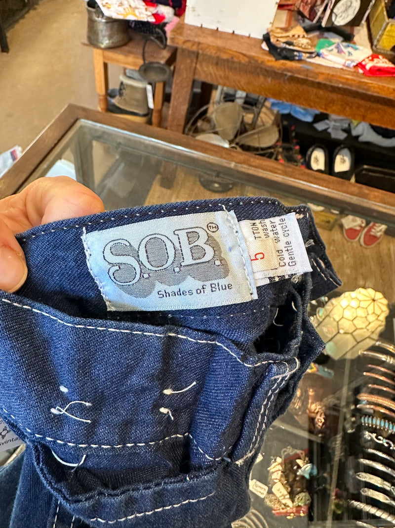S.O.B Jeans (Shade of Blue) Size 5, waist: 24
