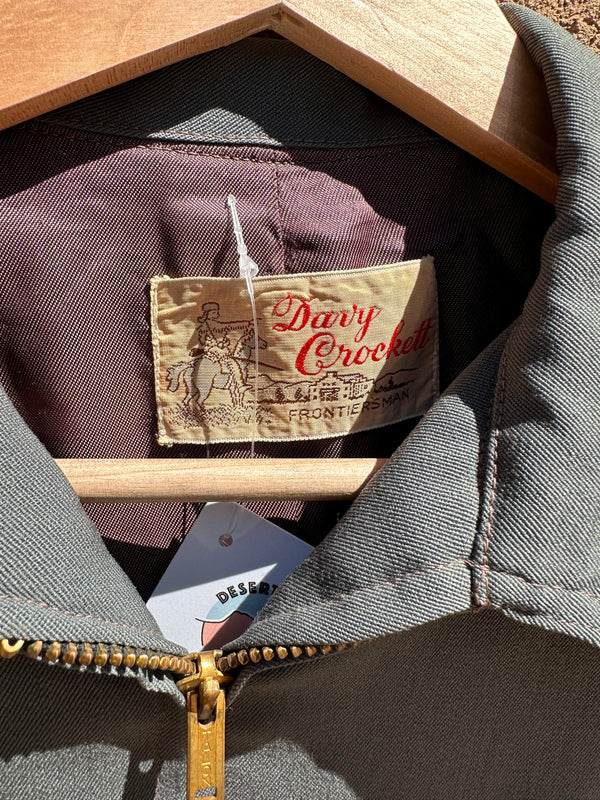 1950's Davy Crocket Gabardine Ricky Jacket