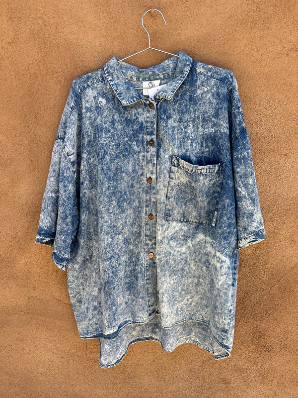 Acid Wash Cherokee Top