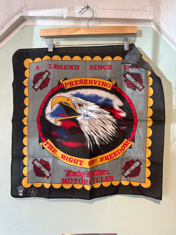 Harley Davidson "Preserving the Right of Freedom" Handkerchief