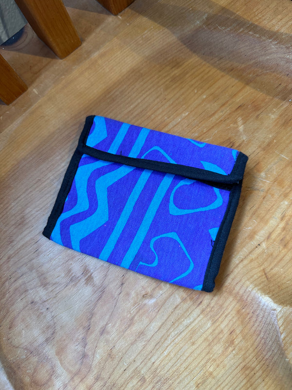 80's Cotton/Nylon Batik/Surfer Wallet