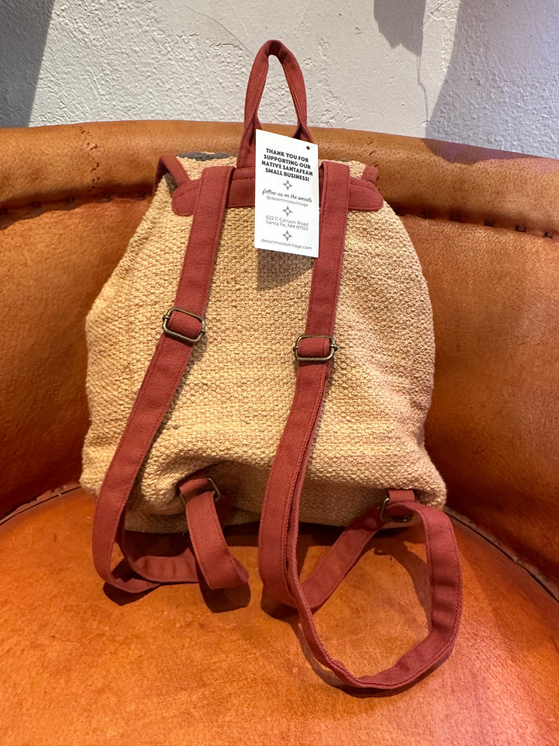 Woven (Cotton) Kilim Backpack